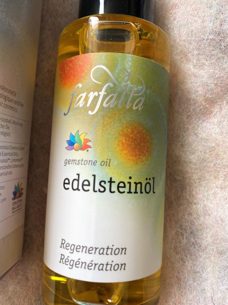 Bio Edelstein-Öl Balance® "Regeneration" 80 ml - farfalla 2 SanjaNatur® - Edelsteine & Coaching