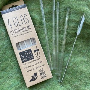 Glasstrohhalme - Save the Earth 3 SanjaNatur®